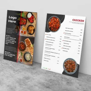 Laminated Restaurant Menus - Image 3