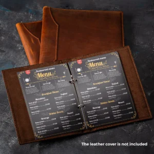 Laminated Restaurant Menus - Image 4