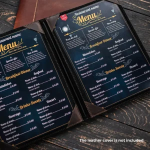 Laminated Restaurant Menus - Image 5