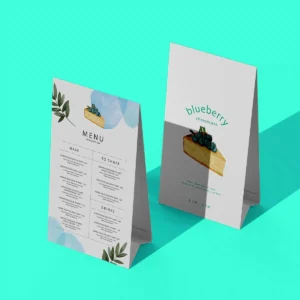 Table Tent Menus - Image 4