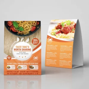 Table Tent Menus - Image 3