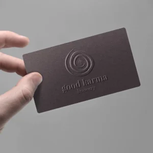 Embossed Business Cards - Image 3