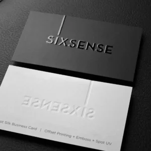 Embossed Business Cards - Image 5